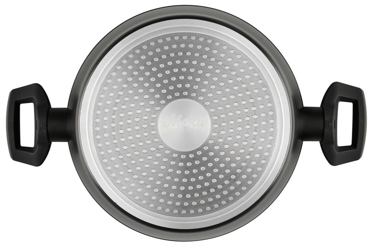 SUPPENTOPF 4,2 l - Schwarz, Metall (24cm)