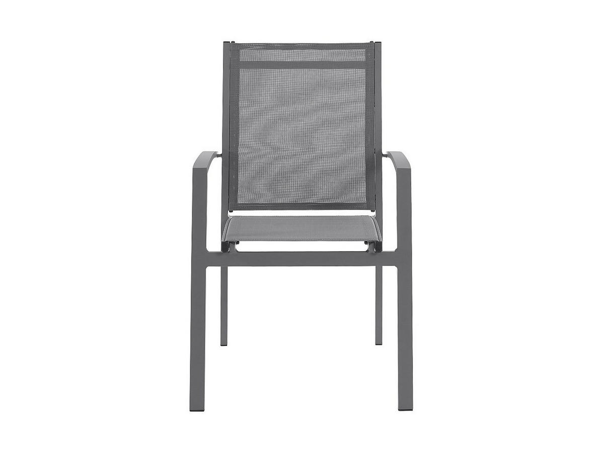 GARTENSTUHL - 2 Personen - metall - anthrazitgrau Telto - Anthrazit, Metall (55/89/61cm) - Vente-Unique