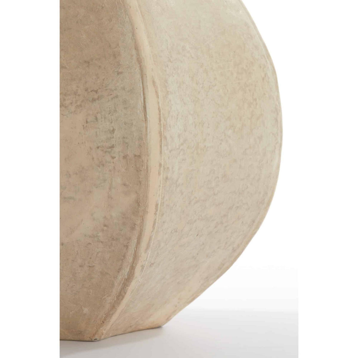 VASE Melis Weiß Ø37/32,5 cm - Weiß, Papier (32.5cm) - Light & Living
