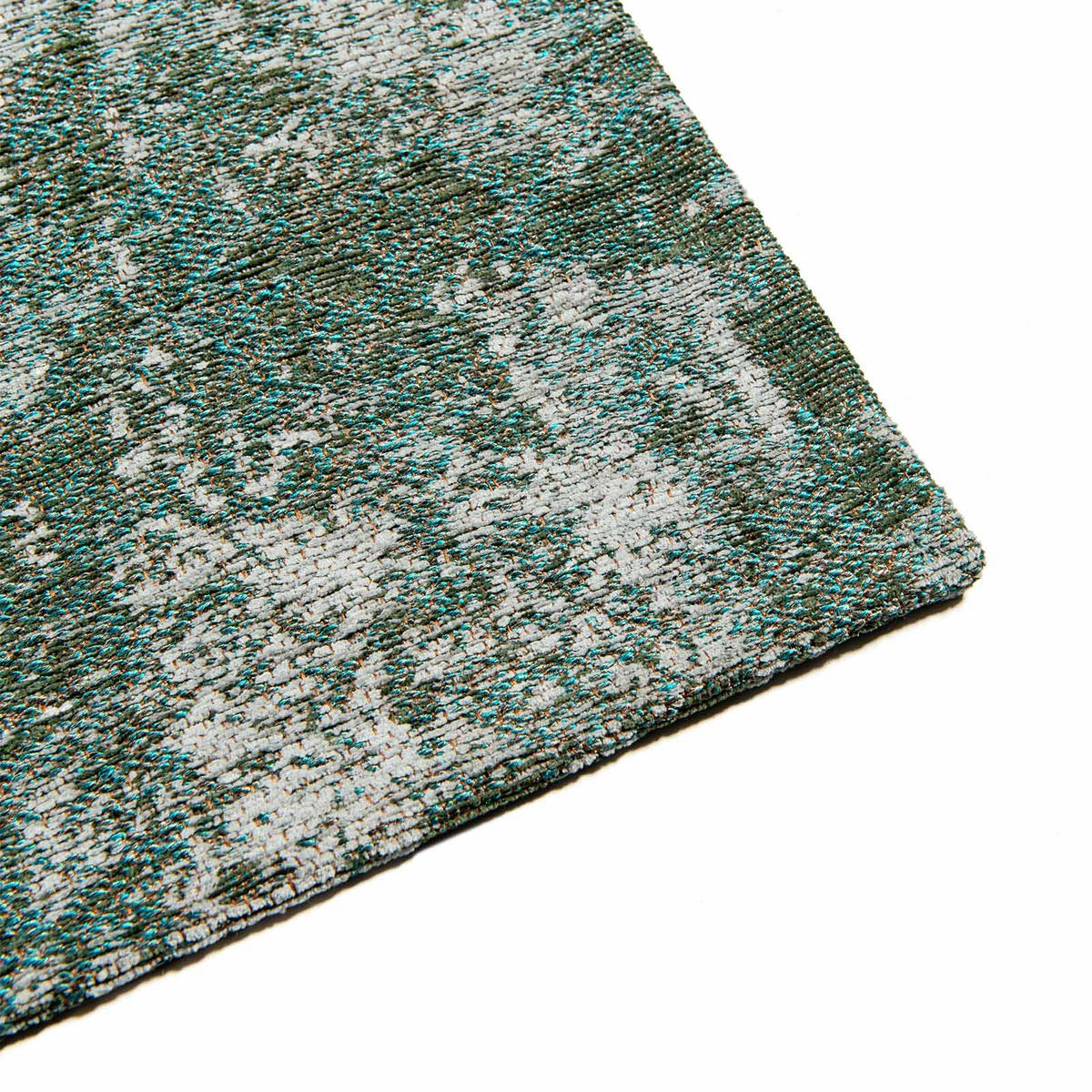 TEPPICH Jodhpur Lola&Moi 140/200 cm - Grün, Kunststoff/Textil (140/200cm) - Lola&Moi