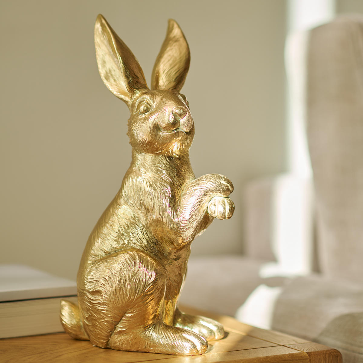 DEKOFIGUR Broodios - Goldfarben, Kunststoff (18/32/11cm) - home&you