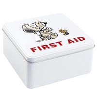 AUFBEWAHRUNGSDOSE (6er Set) Peanuts - Weiß, Metall (18/9/18cm) - BUTLERS