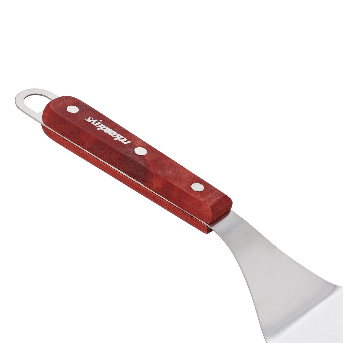 PIZZASCHIEBER - Silberfarben, Holzwerkstoff/Metall (16.5/8.5/36cm) - Relaxdays