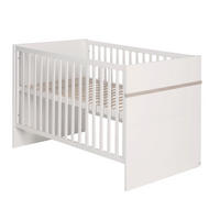 BABYBETT Moritz 70 x 140 cm - Weiß, Holzwerkstoff (70/140cm) - Roba