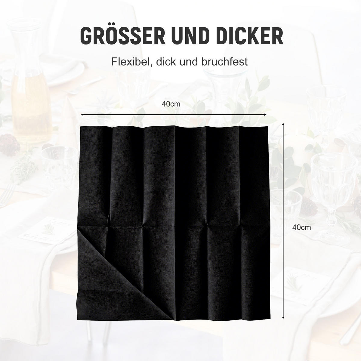 BESTECK Organizer Schublade ausziehbar 3-teilig Küchen Ordnungssystem Set - Schwarz, Kunststoff