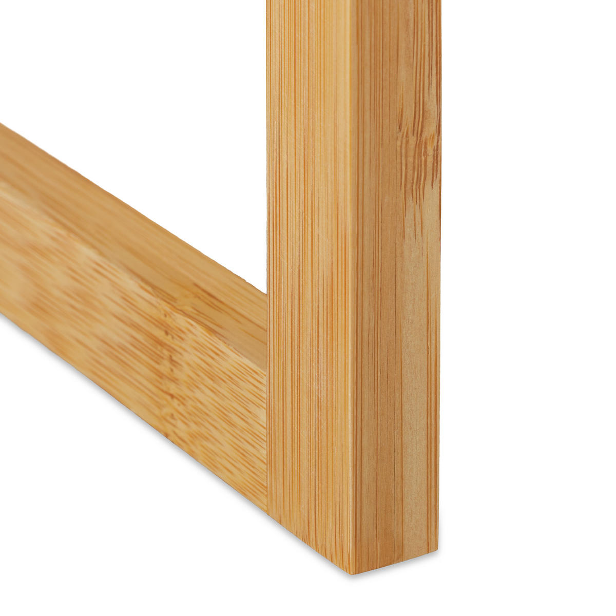 SCHRANKEINSATZ - Hellbraun, Holz (24.5/14/24.5cm) - Relaxdays