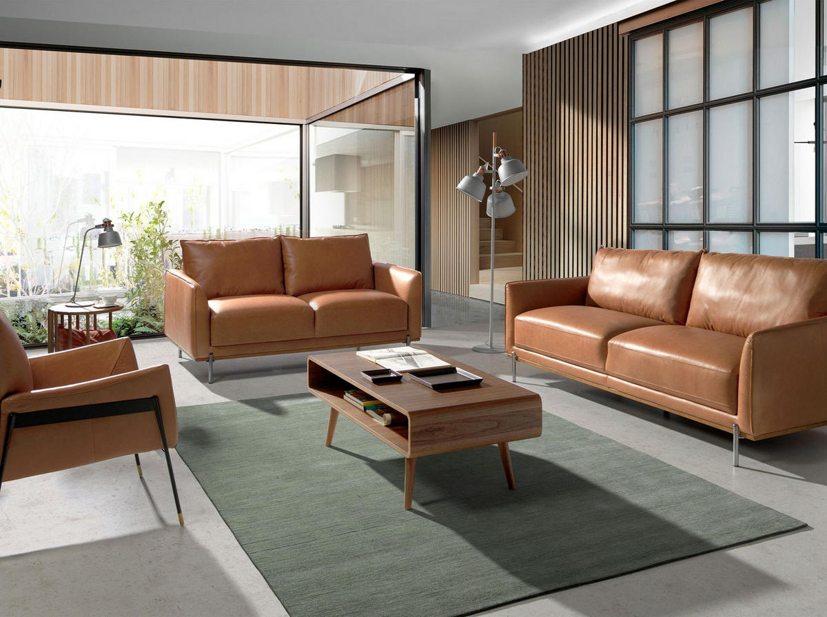 COUCHTISCH Rechteckiger Couchtisch aus Nussbaumholz 120/60/43 cm - Nussbaumfarben, Holz (60/120/43cm) - ANGEL CERDA