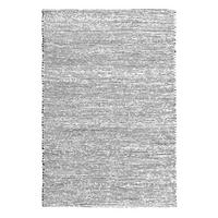 TEPPICH aus recycelter Baumwolle handgewebt grau - Grau, Naturmaterialien (160/230cm) - AFK Living
