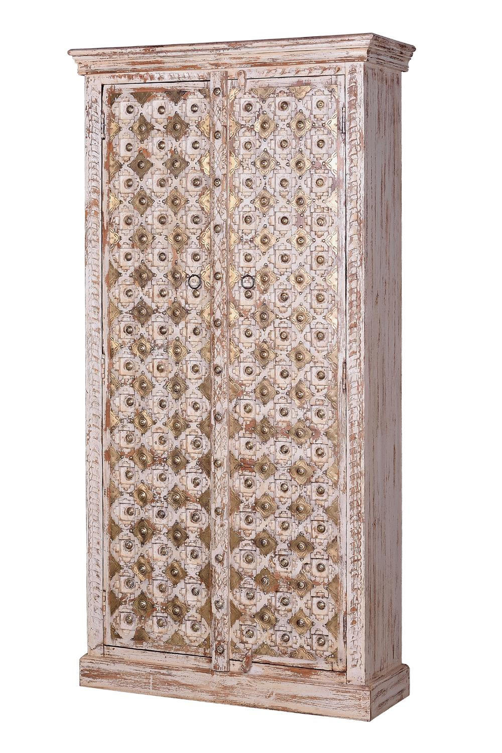 Giner y Colomer Highboard Perlmutt 40x180x90 cm