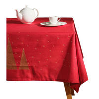 TISCHTUCH Navario - Rot, Textil (180/130/1cm) - home&you