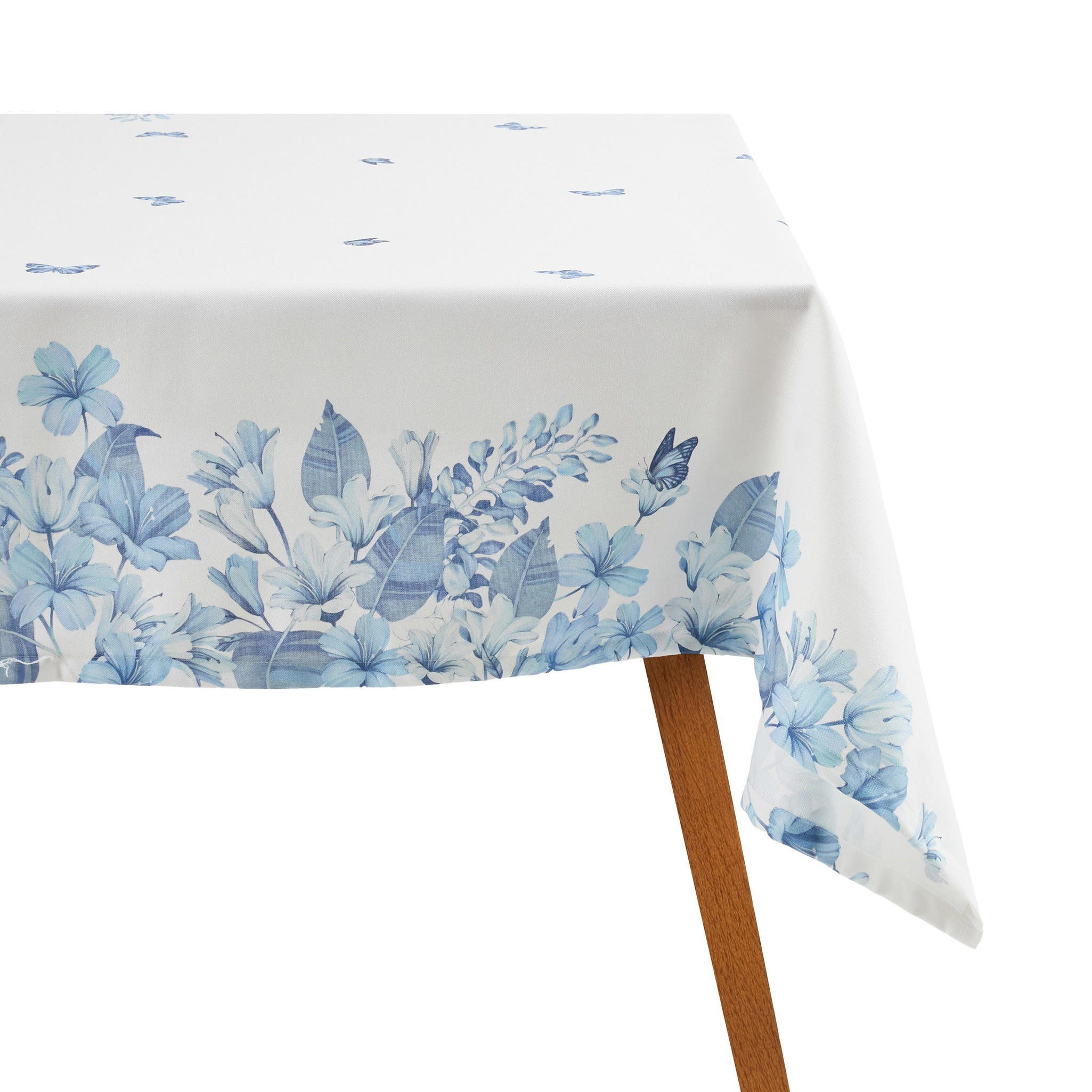 TISCHDECKE Delioso - Weiß, Textil (180/130/1cm) - home&you