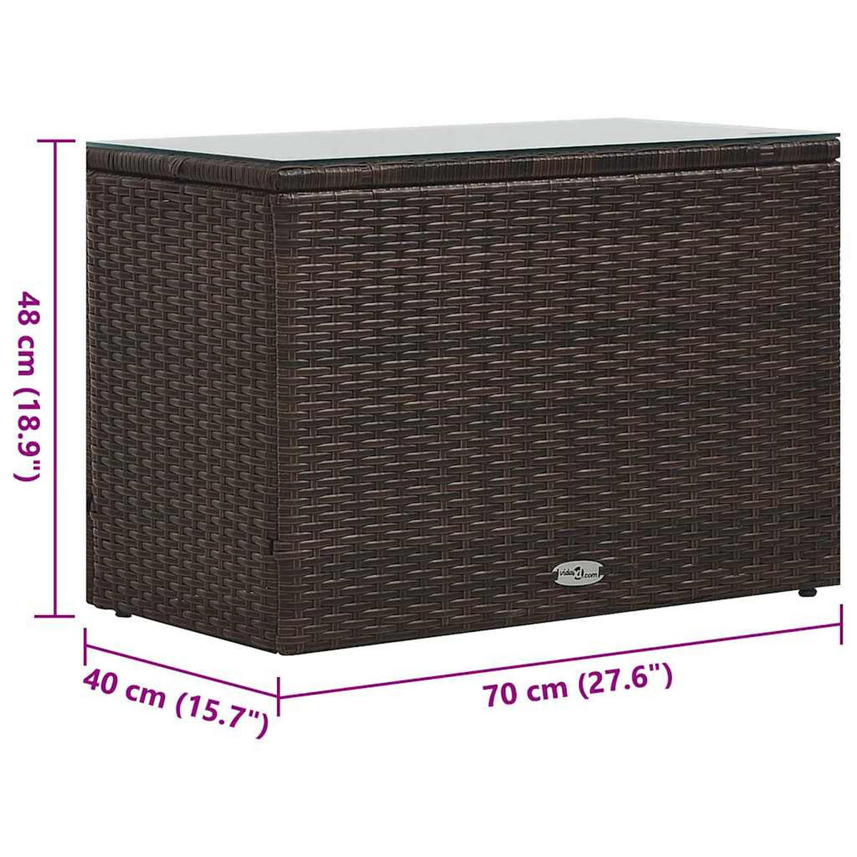 LOUNGEGARNITUR mit Kissen, aus Poly Rattan, in Braun, 5-teiliges Set - Braun, Kunststoff - vidaXL