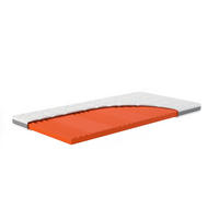 TOPPER "Top Dynamic C", 100 x 200 cm, Höhe: ca. 7 cm - Weiß, Textil (100/200cm) - Hn8 Schlafsysteme