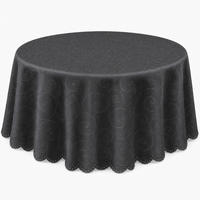 TISCHDECKE 160/400 cm oval Ornamente Grau - Grau, Textil (160/400cm) - TiborTex