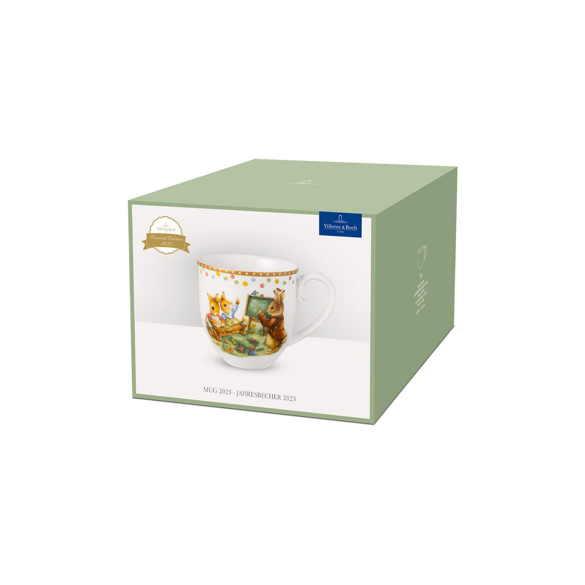BECHER Easter Edition 2025 bunt 390 ml - Multicolor, Keramik (0.39L) - Villeroy & Boch