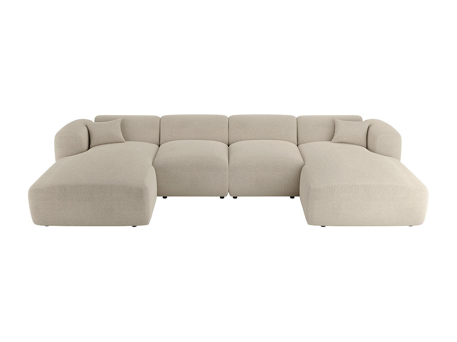 Vente-Unique Sofa Beige 356x73x166 cm