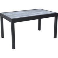 GARTENTISCH lagos Grau - Grau, Metall (105/200/76cm) - Habitat Garten
