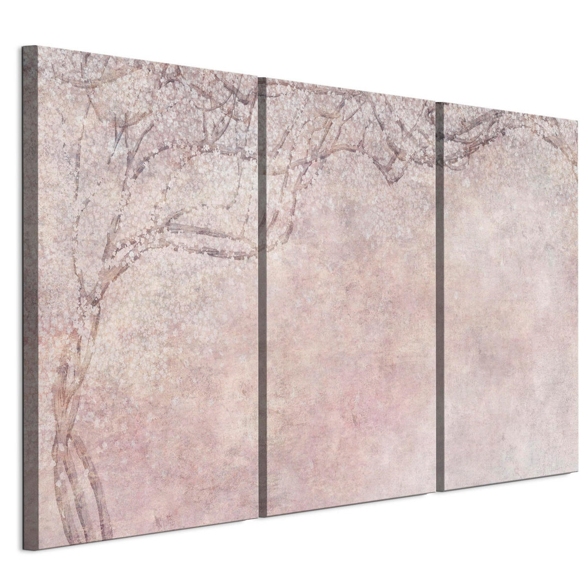 LEINWANDBILD Baum 3-tlg. 120x80 cm - Multicolor, Holz (120/80cm) - LUMASOUL