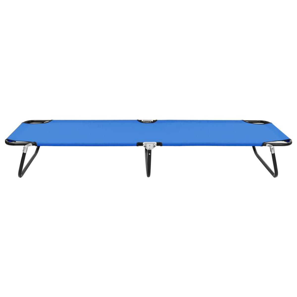 KLAPPLIEGE Blau Stahl - Blau, Metall (58/28/190cm) - furnicato