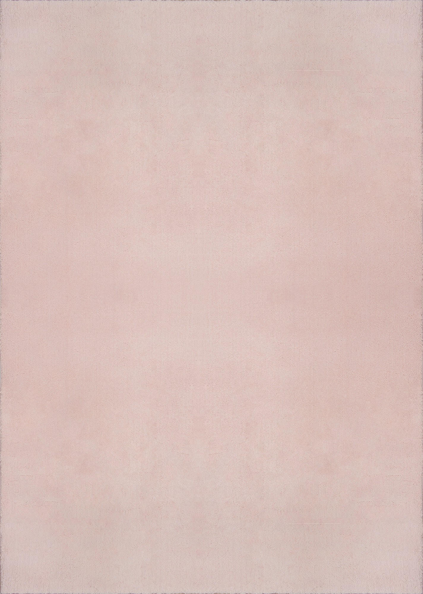 HOCHFLORTEPPICH Antirutsch Uni ALDAN Polyester Puderrosa 240 x 340 cm - Rosa, Textil (240/340cm) - KADIMA DESIGN