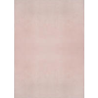 HOCHFLORTEPPICH Antirutsch Uni ALDAN Polyester Puderrosa 240 x 340 cm - Rosa, Textil (240/340cm) - KADIMA DESIGN