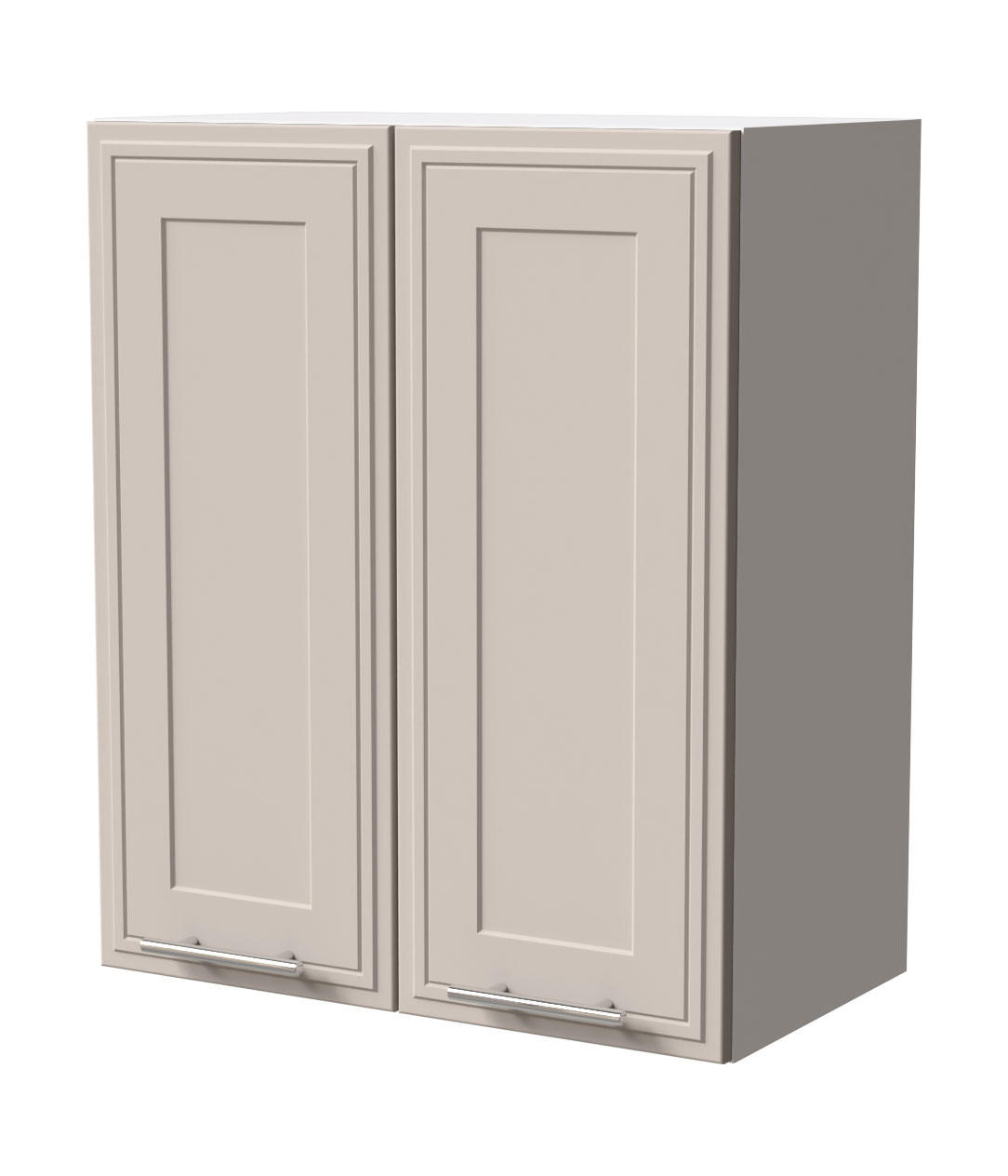 Feldmann-Wohnen Hängeschrank Kaschmir, Weiß 60x72x32.5 cm