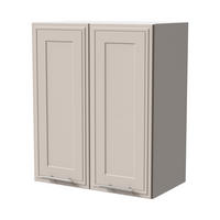 HÄNGESCHRANK Salo W3/60 Weiß / Kaschmir Matt 60 / 32,5 / 72cm - Kaschmir/Weiß, Holz/Holzwerkstoff (60/72/32.5cm) - Feldmann-Wohnen