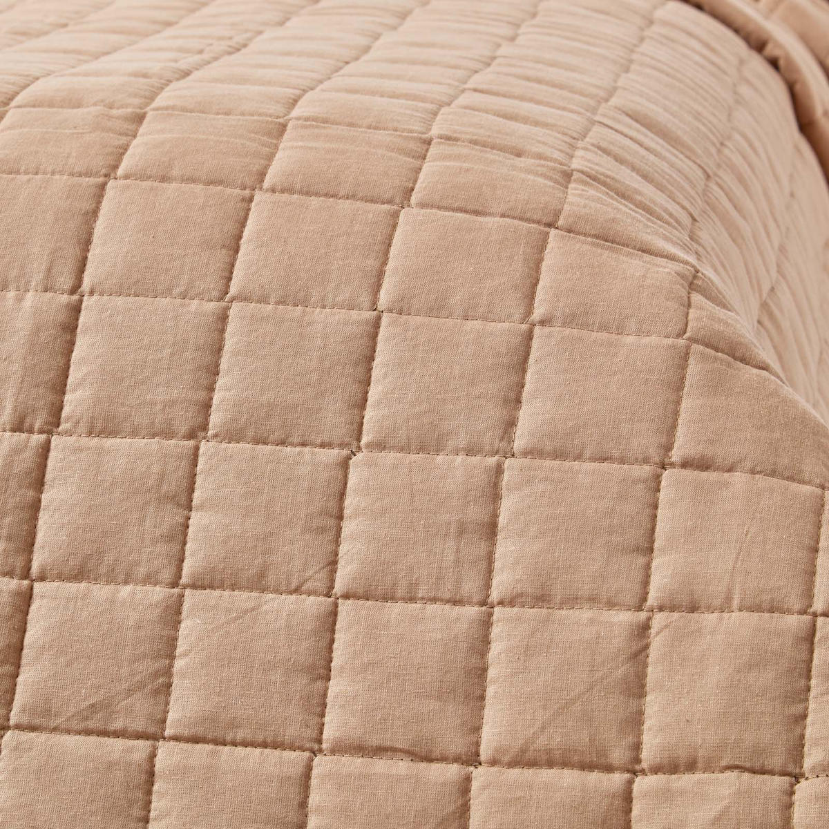 TAGESDECKE gesteppt mit Wende-Design, 230/250 cm - Braun, Textil (230/250cm) - Homescapes