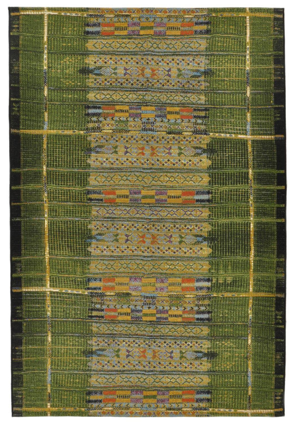 OUTDOORTEPPICH Aurora 60x100 cm - Grün, Textil (60/100cm) - Gino Falcone