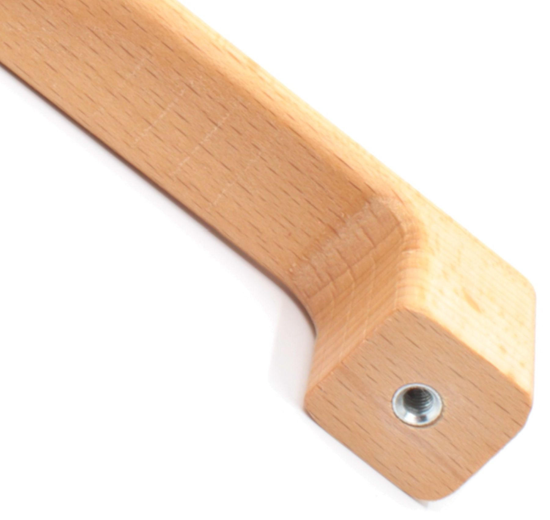 Thumbnail - Möbelgriff, Buche, Holz, Echtholz, 2x2.8x34.2 cm, Schlafzimmer, Kleiderschränke, Schrankzubehör