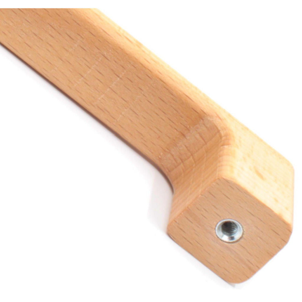 Thumbnail - Xxxl Möbelgriff, Grau, Holz, 2x2.8x40.6 cm, Schlafzimmer, Kleiderschränke, Schrankzubehör