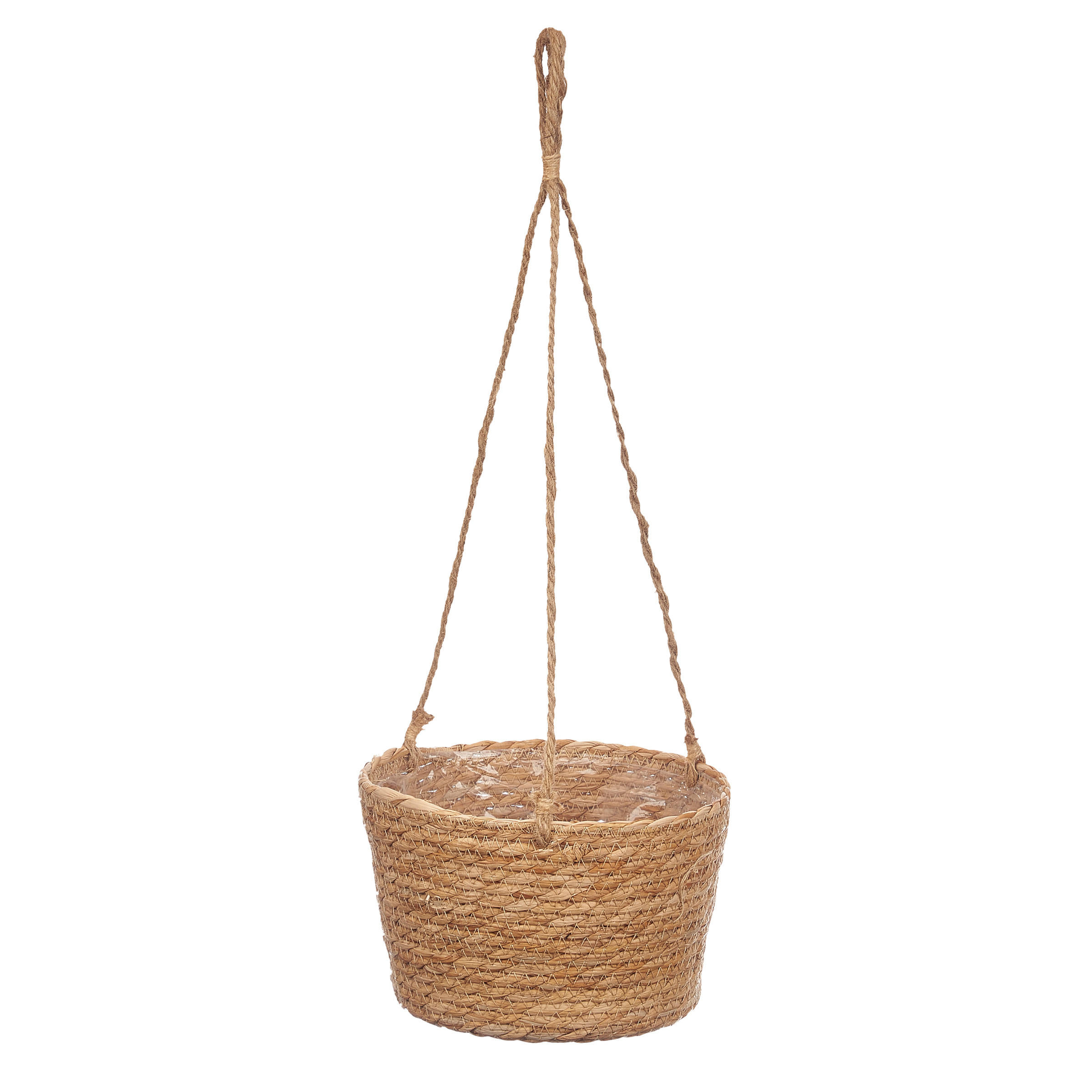 HÄNGETOPF BONI Ø 21 cm - Braun, Naturmaterialien (21/14/21cm) - Giftdecor