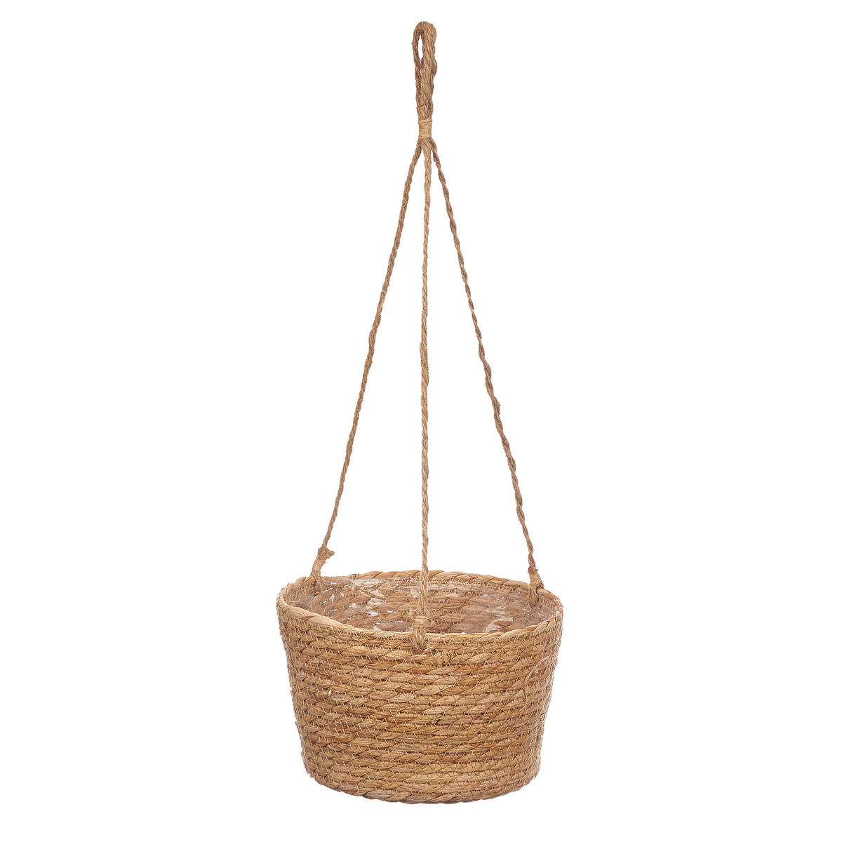 HÄNGETOPF BONI Ø 21 cm - Braun, Naturmaterialien (21/14/21cm) - Giftdecor