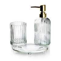 BADEZIMMERZUBEHÖR Ari Transparent 19/9/19 cm Glas - Transparent, Glas (9/19/19cm) - Mondex