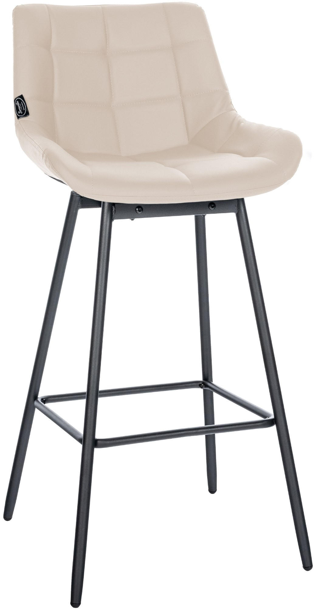 Deluke Barhocker Creme 49x105x56 cm