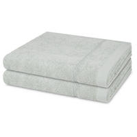 DUSCHTUCH Rubin 2er-Set - Hellgrün, Textil (70/140cm) - Ross