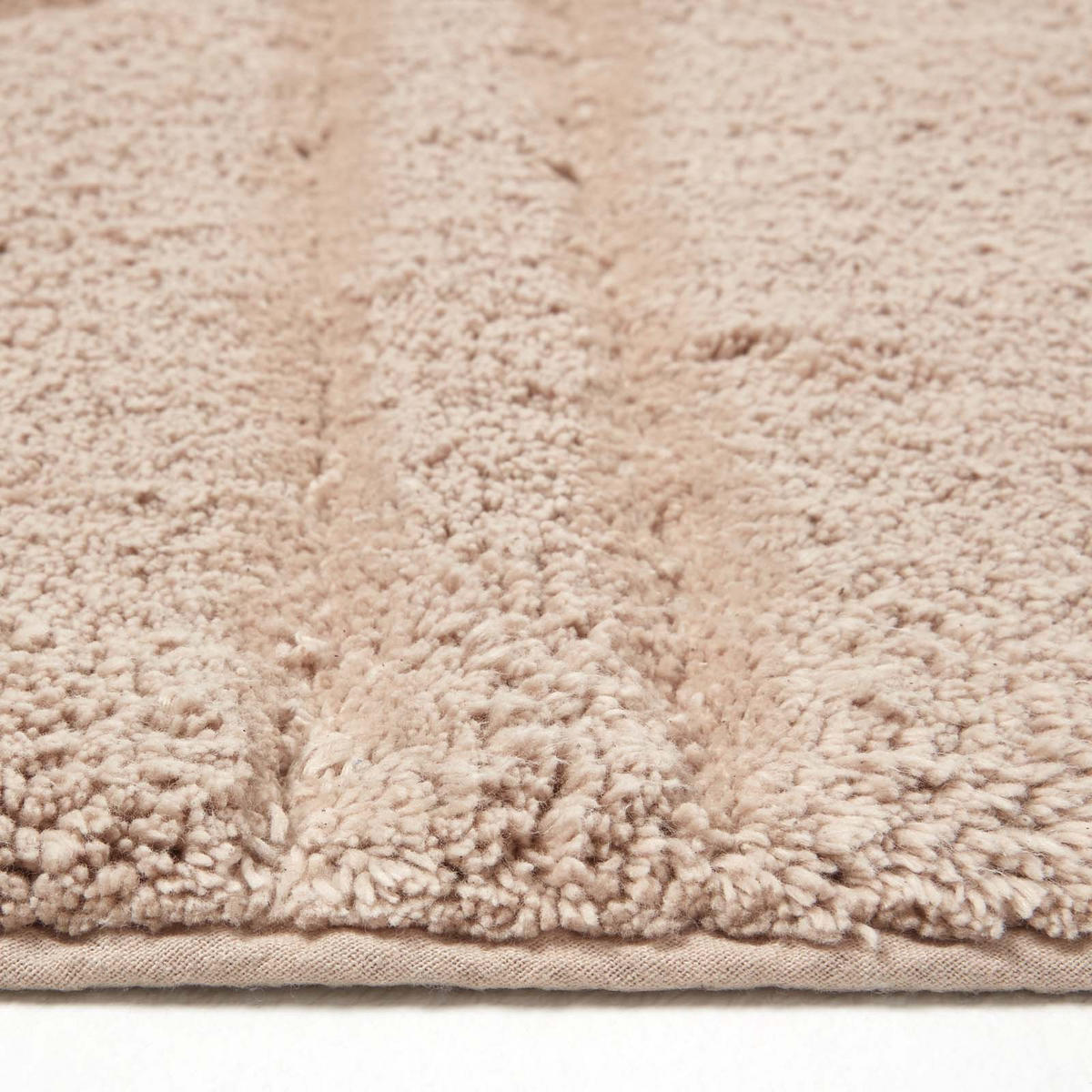 HOCHFLOR-TEPPICH Union Jack 50/80 cm - Beige, Textil (50/80cm) - Homescapes