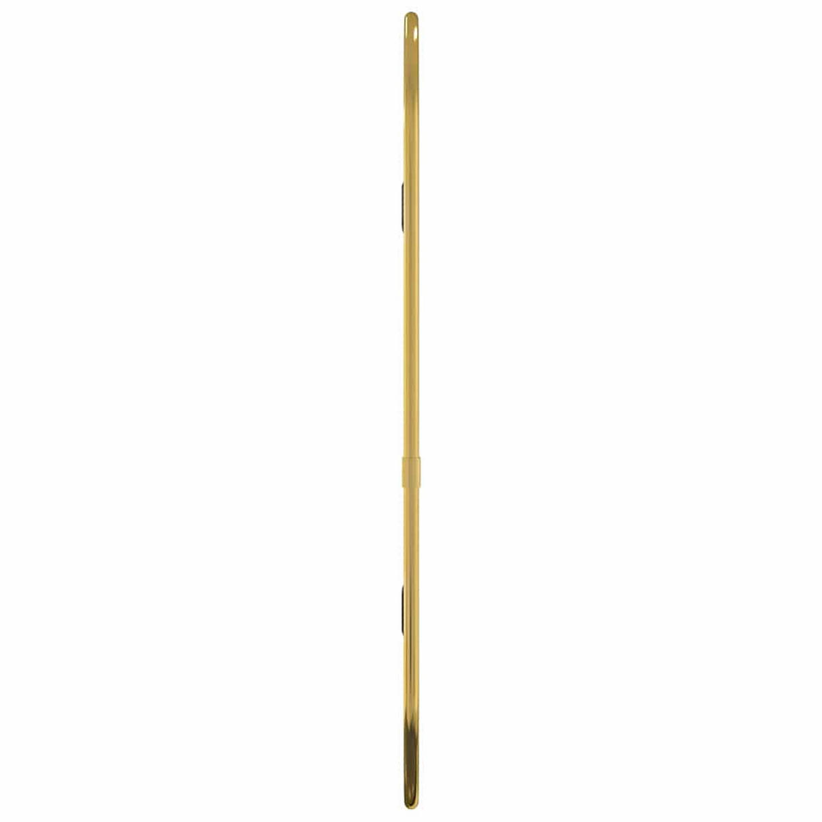 WANDSPIEGEL Golden 40x15 cm Oval - Goldfarben, Glas (15/40/1cm) - furnicato