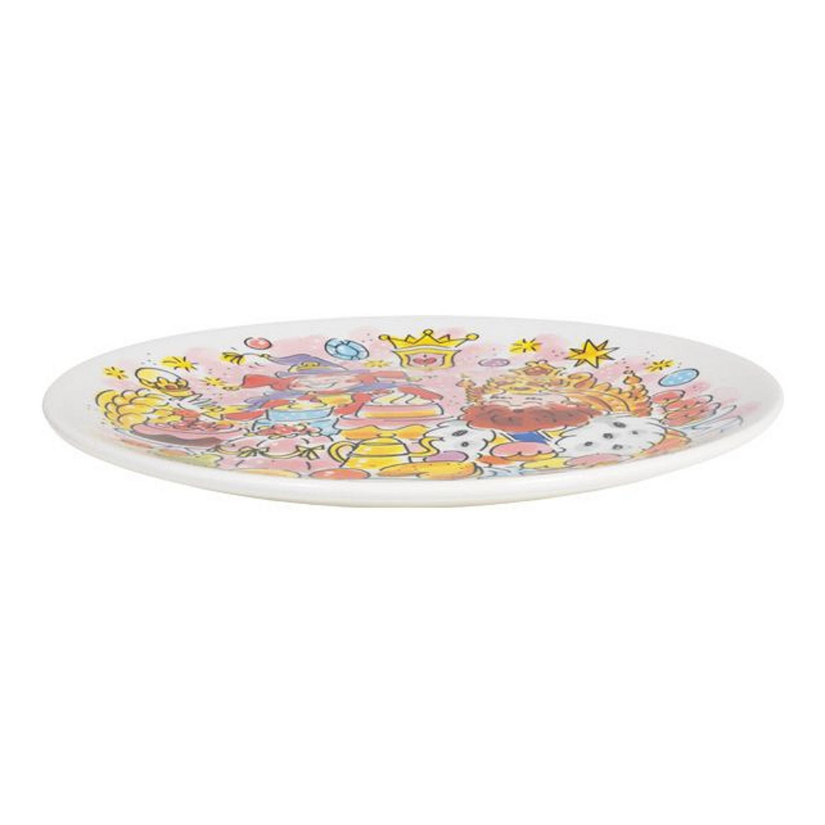 KUCHENTELLER Symbolica in Bunt - 18cm - Multicolor, Keramik (18/18/2cm) - Blond Amsterdam