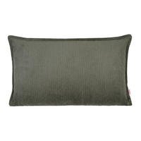 KISSENHÜLLE HYggelig No.1 stein-grau Cord-Samt 50/30 cm - Grau, Textil (30/50cm) - beties Heimtextil