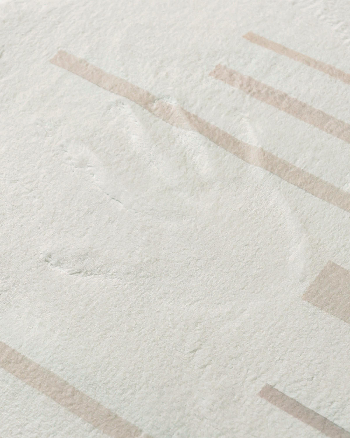 TEPPICH Mirano Zela Mazovia Unregelmäßige Form 120x160cm Creme Abstrakt Kurzflor - Creme, Textil (120/160cm) - Mazovia