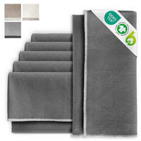 STOFFSERVIETTEN aus Baumwolle 6er-Set - Dunkelgrau, Textil (45/45cm) - Miqio Design