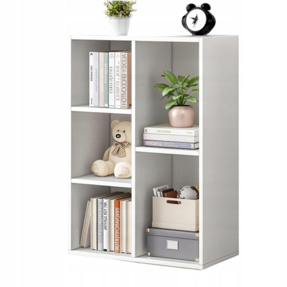 XXXLutz Bücherregal, Weiß 50x80x24 cm