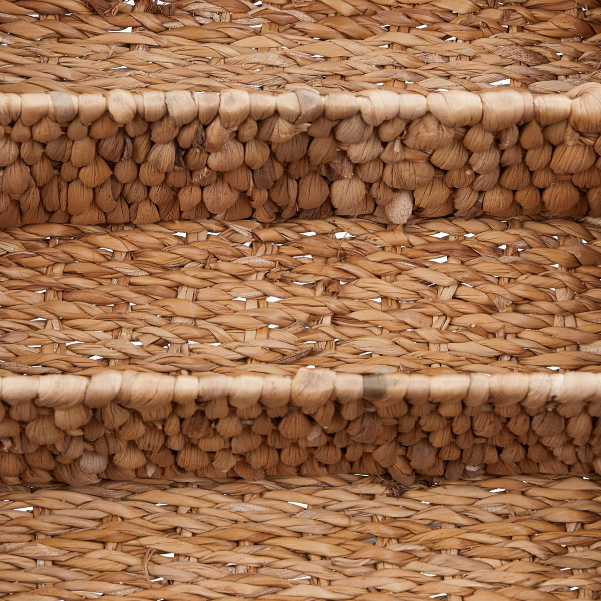 BESTECKKASTEN - Hellbraun, Textil (42/10.5/29cm) - Relaxdays