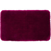 BADTEPPICH Deluxe CYCLAM 70X120CM - Dunkelrot, Textil (120/70cm)