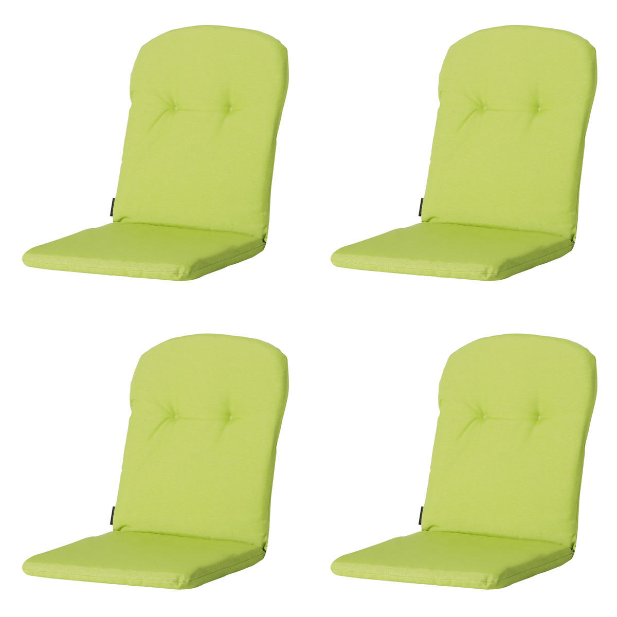 GARTENSTUHLKISSEN Panama 96/45 cm 4er-Set - Grün, Textil (45/5/96cm) - Madison