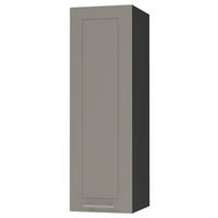 KÜCHENHÄNGESCHRANK Kvantum W4/20 Beige Matt / Schwarz Matt 20 / 32,5 / 96cm - Beige/Schwarz, Holz/Holzwerkstoff (20/96/32.5cm) - Feldmann-Wohnen