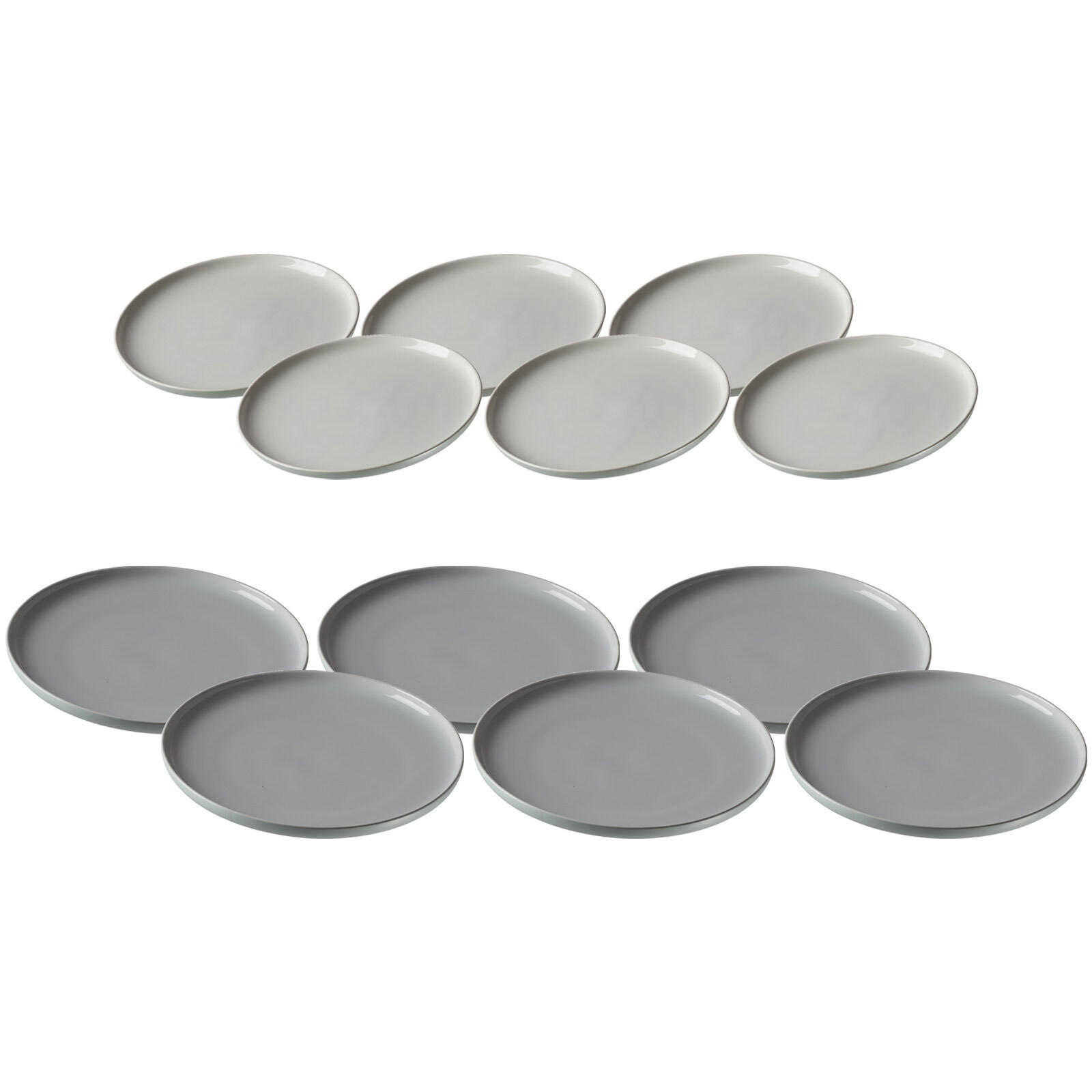 TAFELSERVICE Jasper mint 12er Set - Mintgrün, Keramik (1/1/1cm) - Ritzenhoff Breker