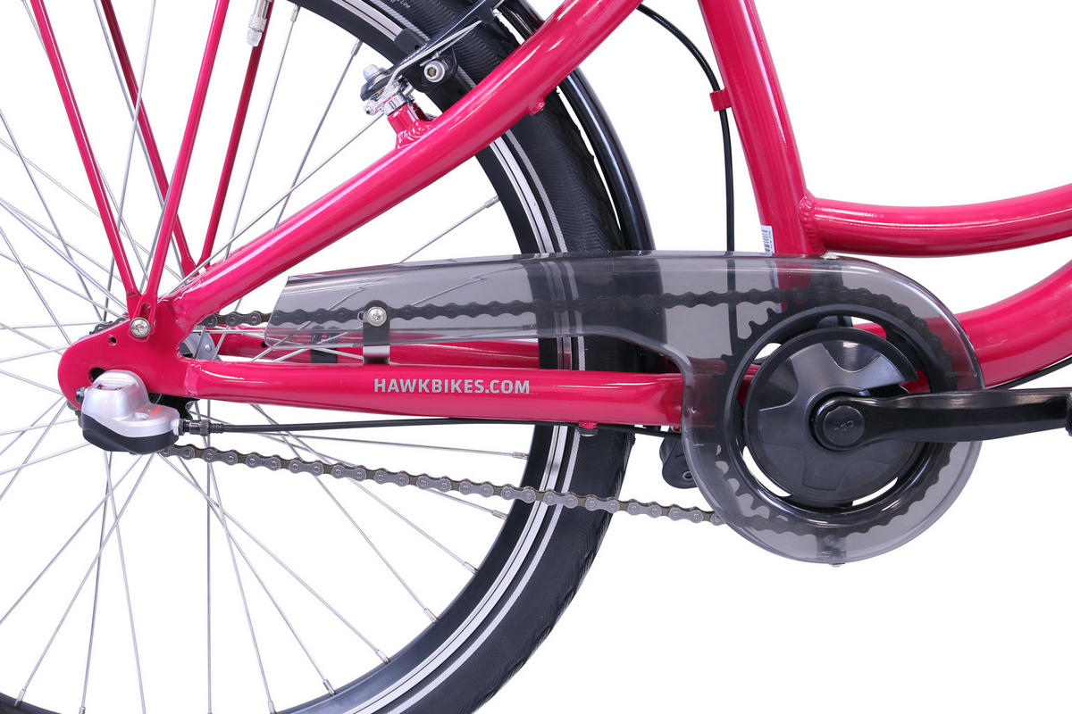 KINDERFAHRRAD Hawk City Wave Girls - Pink, Metall (35cm) - Hawk Bikes