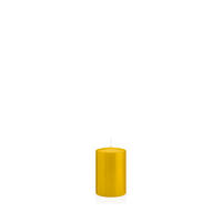 STUMPENKERZEN Dotter Gelb Ø 38 x 60 mm, 24 Stück - Gelb, Paraffin (4/6cm) - Wiedemann Kerzen